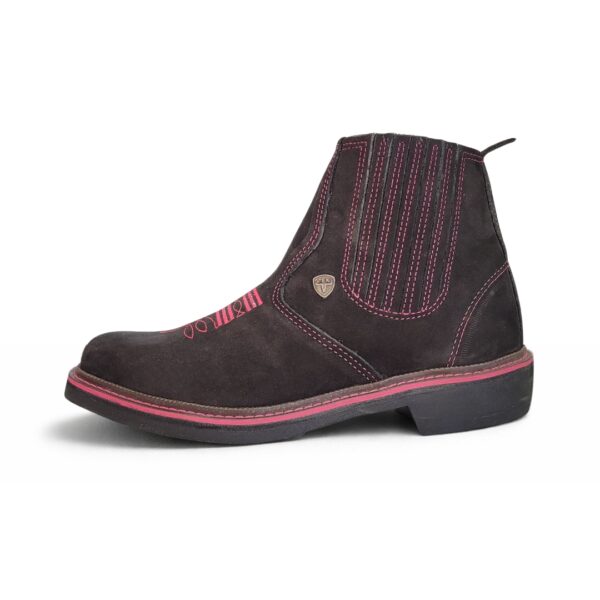 R502 - Botina Feminina Elástico Coberto